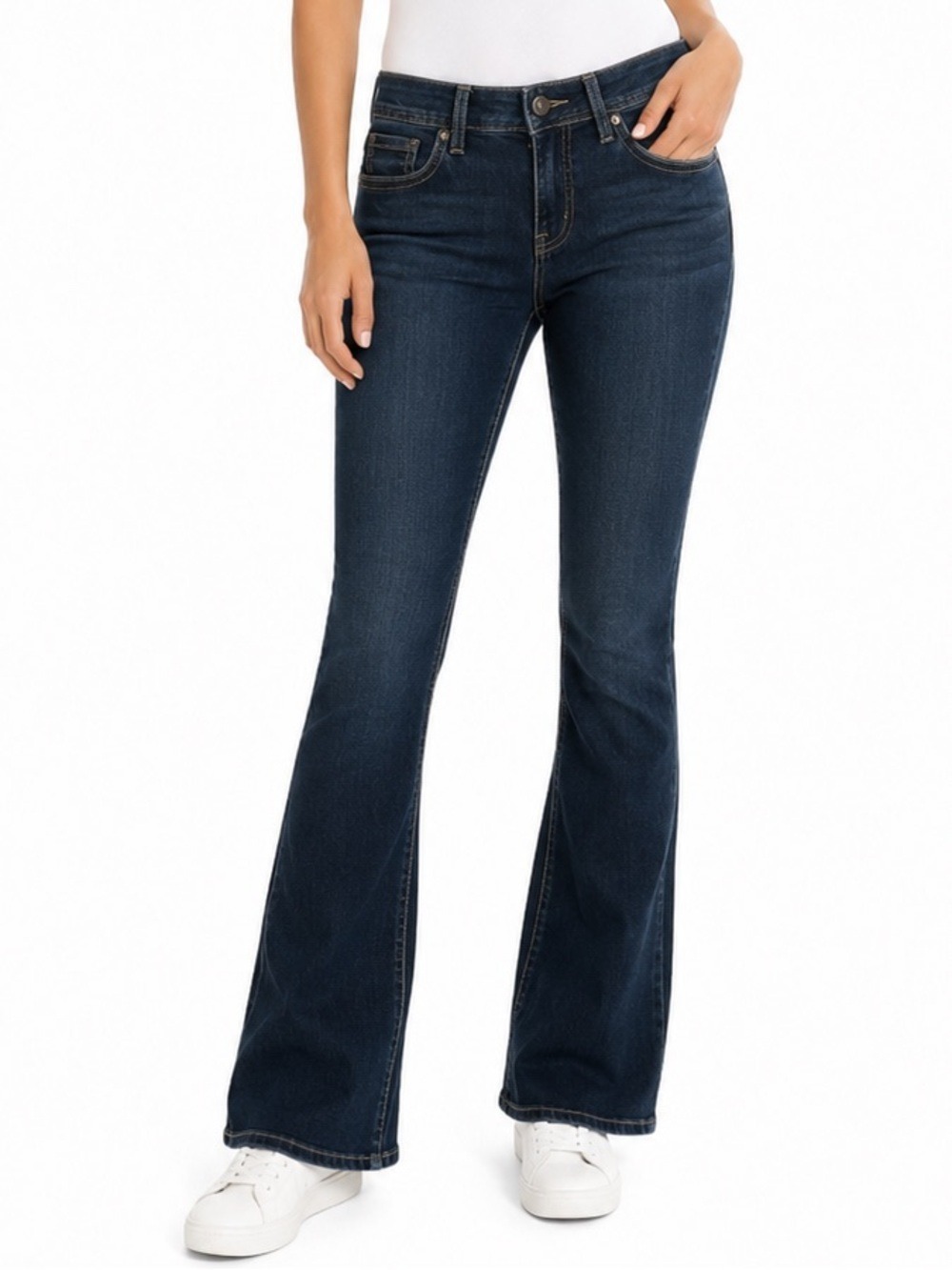 Silver Jeans Suki Bootcut Women’s Size 29 X 32” Dark Wash Blue Denim Jea…